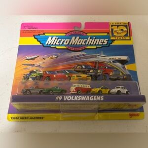 1996 Galoob Micro Machines #9 Volkswagen 5 Pack 75030